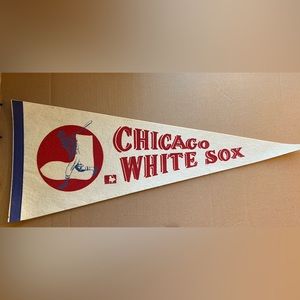 Vintage 1960s Chicago White Sox Pennant